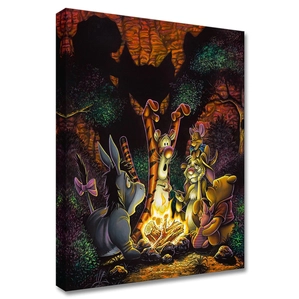 Craig Skagg Tigger's Spooky Tale Gallery Wrapped Giclee On Canvas