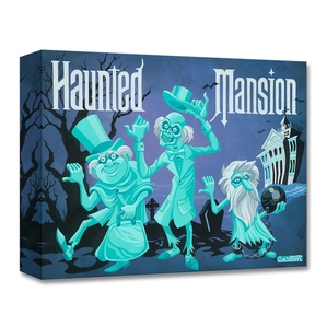 Trevor Carlton The Travelers From The Haunted Mansion Gallery Wrapped Giclee On Canvas