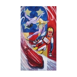 Tim Rogerson US Olympic Winter Team 2006 Giclee On Canvas