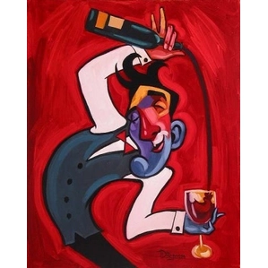 Tim Rogerson Over the Top Giclee On Canvas