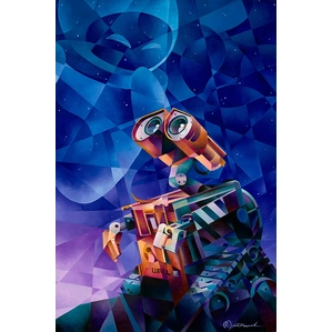 Tom Matousek Wall E's Wish Giclee On Canvas