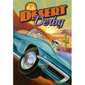 Mike Kungl Desert Derby Giclee On Canvas