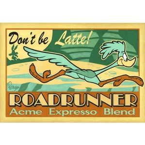 Mike Peraza Don't Be Latte! (Road Runner) Artist Proof Water Color On Gouache Paper