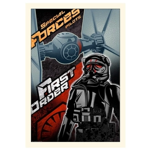 Mike Kungl First Order From Lucas Films Star Wars Giclee On Canvas