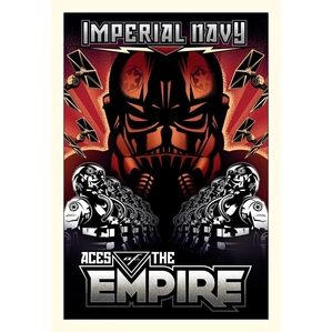 Mike Kungl Aces of the Empire - Small From Lucas Films Star Wars Giclee On Canvas