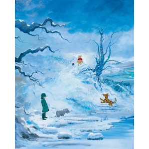 Peter / Harrison Ellenshaw Winter - From Disney Winnie the Pooh Giclee On Canvas