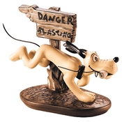 Disney Fine Art - The Delivery Boy Pluto Dynamite Dog By WDCC Disney Classics