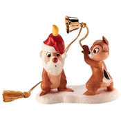 Disney Fine Art - Plutos Christmas Tree Chip N Dale Ornament (1997) By WDCC Disney Classics