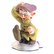 Disney Fine Art - Snow White Dopey Miniature By WDCC Disney Classics