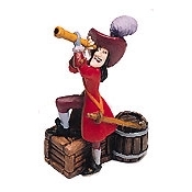 Disney Fine Art - Peter Pan Captain Hook Miniature By WDCC Disney Classics