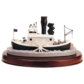 Disney Fine Art - Steam Boat Willie Steamboat By WDCC Disney Classics