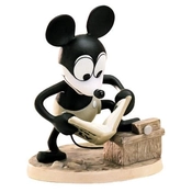 Disney Fine Art - Plane Crazy Mickey Mouse How To Fly By WDCC Disney Classics