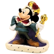 Disney Fine Art - The Prince And The Pauper Mickey Mouse Long Live The King By WDCC Disney Classics