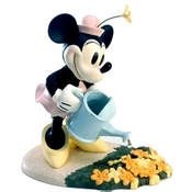 Disney Fine Art - Mickey Cuts Up Minnies Mouse Garden By WDCC Disney Classics