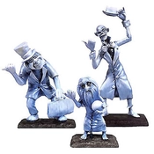 Disney Fine Art - Haunted Mansion Hitchhiking Ghosts Beware Of Hitchhiking Ghosts By WDCC Disney Classics