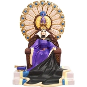 Disney Fine Art - Snow White Evil Queen Enthroned Evil By WDCC Disney Classics