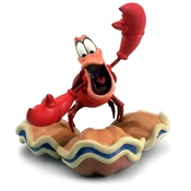 Disney Fine Art - The Little Mermaid Sebastian Calypso Crustacean By WDCC Disney Classics