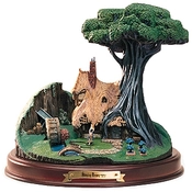 Disney Fine Art - Sleeping Beauty The Woodcutter's Cottage By WDCC Disney Classics