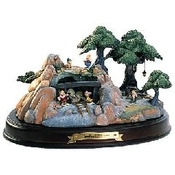 Disney Fine Art - Snow White Seven Dwarfs' Jewel Mine By WDCC Disney Classics