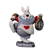 Disney Fine Art - Alice In Wonderland White Rabbit Miniature By WDCC Disney Classics