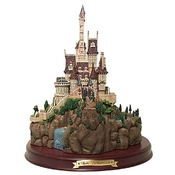 Disney Fine Art - Beauty And The Beast Beast's Castle By WDCC Disney Classics