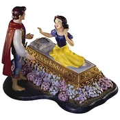 Disney Fine Art - Snow White And Prince A Kiss Brings Love Anew By WDCC Disney Classics