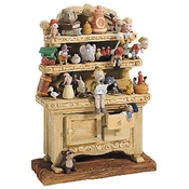 Disney Fine Art - Pinocchio Geppetto's Toy Creations (hutch) Geppetto's Toy Creations By WDCC Disney Classics