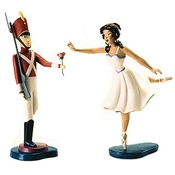 Disney Fine Art - Fantasia 2000 Tin Soldier And Ballerina Gift Of Love By WDCC Disney Classics