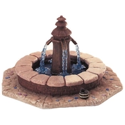 Disney Fine Art - Beauty And The Beast Fountain By WDCC Disney Classics