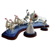 Disney Fine Art - Cinderella & Coach Off To The Ball By WDCC Disney Classics