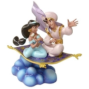 Disney Fine Art - Aladdin Aladdin And Jasmine A Whole New World By WDCC Disney Classics