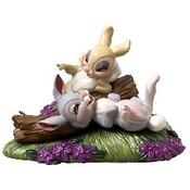 Disney Fine Art - Bambi Thumper & Miss Bunny Twitterpated In The Springtime By WDCC Disney Classics