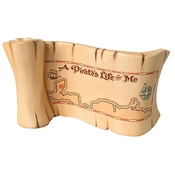 Disney Fine Art - Pirates Of The Caribbean A Pirates Life For Me Title Scroll By WDCC Disney Classics