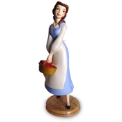 Disney Fine Art - Beauty And The Beast Belle In Blue Dress Dreaming Of A Great Wide Somewhere By WDCC Disney Classics