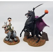 Disney Fine Art - Headless Horseman And Ichabod Crane By WDCC Disney Classics