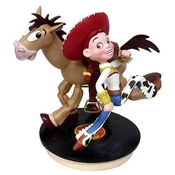 Disney Fine Art - Toy Story 2 Jessie And Bullseye Yeee-Ha And Ride Like The Wind By WDCC Disney Classics