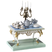 Disney Fine Art - Cinderella Table Tea Is Served By WDCC Disney Classics