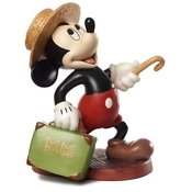 Disney Fine Art - Mr. Mouse Takes A Trip Mickey Mouse Travelers Tail By WDCC Disney Classics