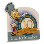 Disney Fine Art - Wdcc Plaque Ten Year Charter Member Plaque By WDCC Disney Classics