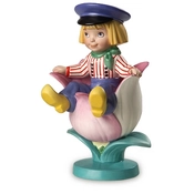 Disney Fine Art - It's A Small World Holland Tulpenjongen Boy With Tulip By WDCC Disney Classics