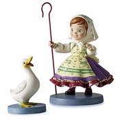 Disney Fine Art - It's A Small World Belgium Gathering Friends By WDCC Disney Classics