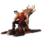 Disney Fine Art - Beauty and The Beast Gaston Scheming Suitor By WDCC Disney Classics