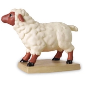 Disney Fine Art - Beauty And The Beast Sheep Curious Companion By WDCC Disney Classics