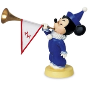 Disney Fine Art - Mickey Mouse Club Mickey's Nephews Sounds The Trumpets By WDCC Disney Classics