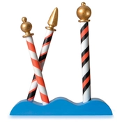 Disney Fine Art - It's A Small World Gondolier Poles By WDCC Disney Classics