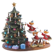 Disney Fine Art - Mickeys Christmas Carol Holiday Helpers By WDCC Disney Classics