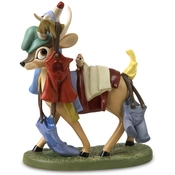 Disney Fine Art - Snow White Deer With Laundry Spring Cleaning By WDCC Disney Classics