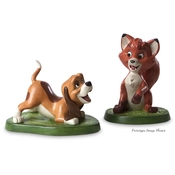 Disney Fine Art - The Fox And The Hound Copper And Todd The Best Of Friends By WDCC Disney Classics