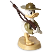 Disney Fine Art - Donald Duck Basic Training Donald Gets Drafted By WDCC Disney Classics