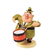 Disney Fine Art - Mickey Mouse Club J Audubon Woodlore Beat The Drums By WDCC Disney Classics